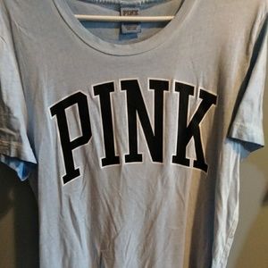PINK Victoria's Secret Tops - Vs pink campus tee size medium PINK Victoria's Secret Tops - Vs pink campus tee size medium